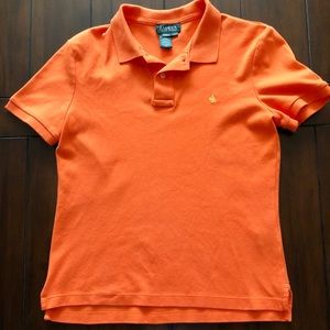 Orange Lauren Ralph Lauren slim fit polo